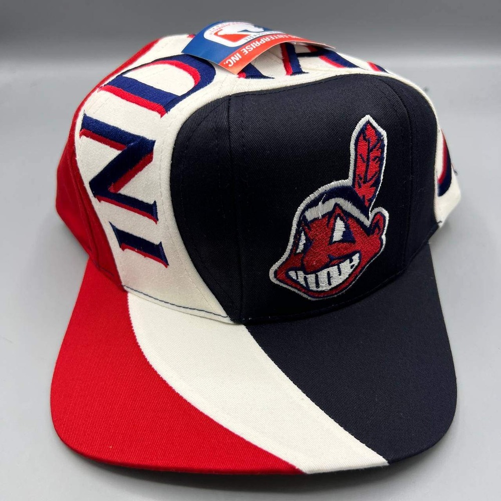 Vintage‎ Cleveland Indians Guardians Hat Men Twins Enterprise Snap Back Cap New